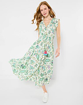 Joe Browns Helena Printed Maxi Dress Petite