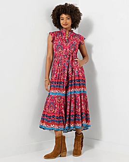 Joe Browns California Sunsets Maxi Dress Petite