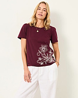 FatFace Freya Floral Tee