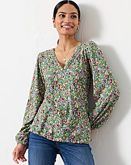 FatFace Margot Ditsy Garden Print