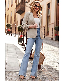 Sosandar Contour Waist Kick Flare - 29 Length