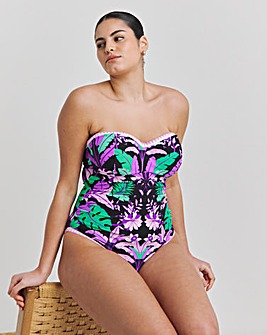 Figleaves Frida Underwired Bandeau Swimsuit