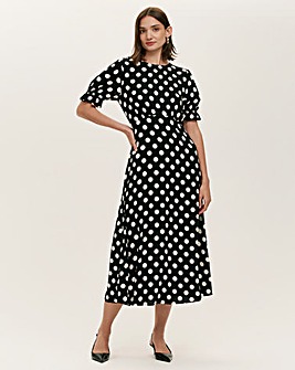 Finery London Spot Mela Dress