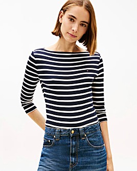 Tommy Hilfiger Slim Boat Neck Tee