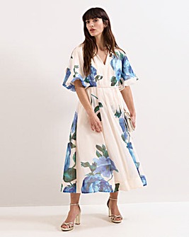 Phase Eight Adeline Print Midi Dress