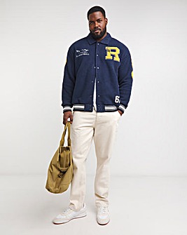 Polo Ralph Lauren Navy Varsity Bomber Jacket