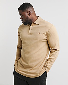 Polo Ralph Lauren Long Sleeve Camel Polo