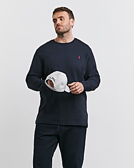 Polo Ralph Lauren Classic Long Sleeve Navy T-Shirt