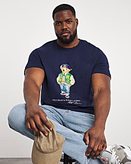 Polo Ralph Lauren Navy Varsity Bear T-Shirt