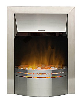 Dimplex Dakota Brushed Stainless Steel Inset Fire