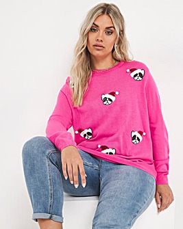 Christmas Sequin Frenchie Jumper