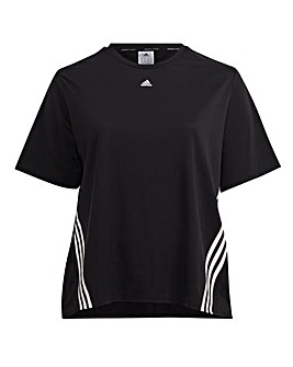 adidas Icons 3 Stripes T-Shirt