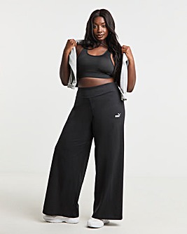 PUMA Esssentials Small No.1 Logo High-Waist Straight Leggings