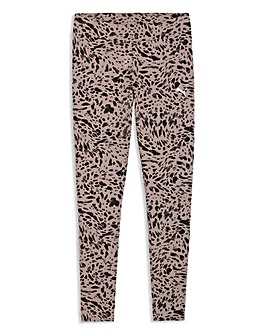 Puma Animal Print Mid-Rise Leggings