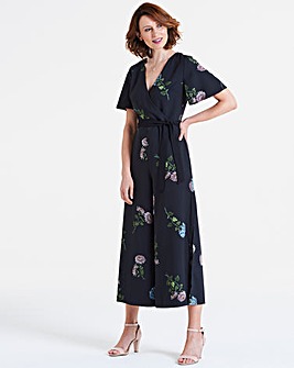 Oasis NHM Dahlia Floral Print Jumpsuit