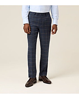Skopes Meredith Suit Trouser Blue Check