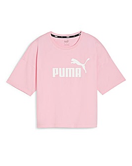 PUMA Essentials Cropped Logo T-Shirt