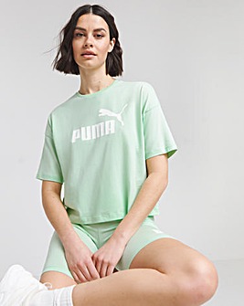 PUMA Essentials Cropped Logo T-Shirt