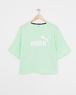 PUMA Essentials Cropped Logo T-Shirt
