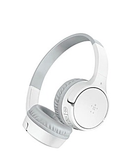 Belkin Soundform Mini Kids Wireless Headphones - White