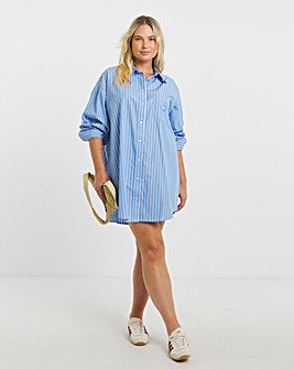 Tommy Jeans Stripe Shirt Dress