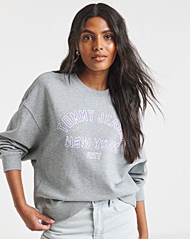Tommy Jeans Boxy Varsity Sweatshirt