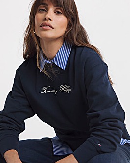 Tommy Hilfiger Lurex Script Sweatshirt