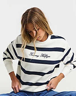 Tommy Hilfiger Pique Script Sweatshirt