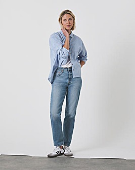 Levi's 501 Crop Jeans - 28 Leg