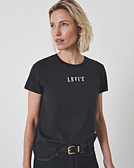Levi's Perfect Tee EMB Caviar