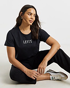 Levi's Perfect Tee EMB Caviar