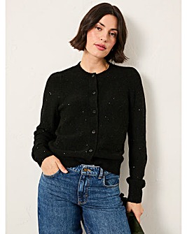 Fatface Jasmine Sparkle Cardigan