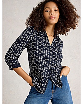 White Stuff Annie Jersey Shirt