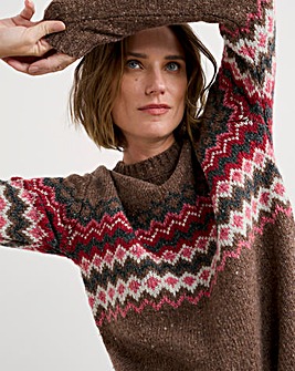 Seasalt Cornwall Golden Light Merino Wool Jumper