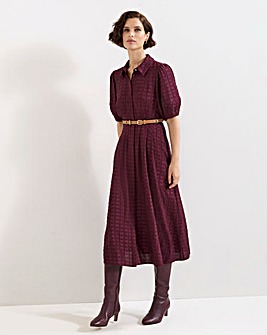 Phase Eight Yasmine Textured Midi Dress