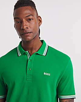 BOSS Short Sleeve Green Paddy Polo