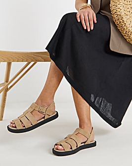 Duffy Fisherman Comfort Sandals - Extra Wide Fit (EEE)