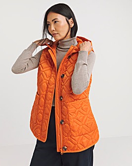 Julipa Quilted Button Down Gilet