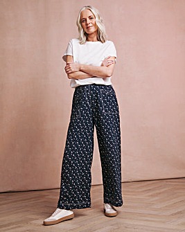 Julipa Cheesecloth Printed Trouser