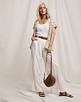 Julipa Linen Mix Trouser