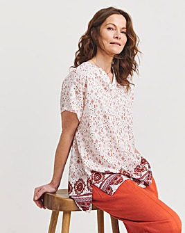 Julipa Notch Neck Tunic