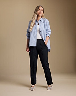 Slimma Comfort Fit Navy Trouser Regular