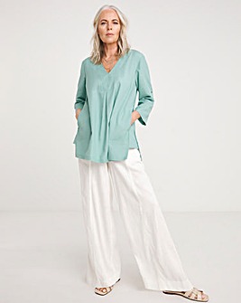 Julipa Linen Mix Pocket Tunic