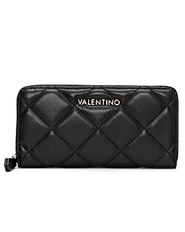 Valentino Bags Ocarina Quilted Zip Around Wallet
