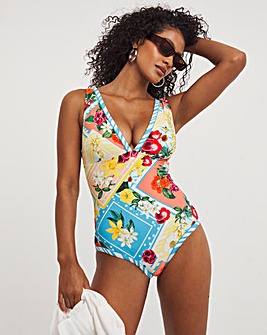 Figleaves Frida Non Wired Plunge Swimsuit