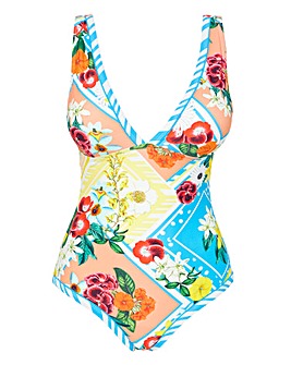 Figleaves Frida Non Wired Plunge Swimsuit