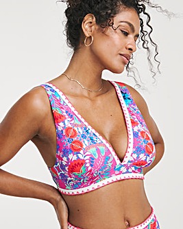 Figleaves Frida Soft Plunge Bikini Top