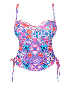 Figleaves Frida Bandeau Tankini Top