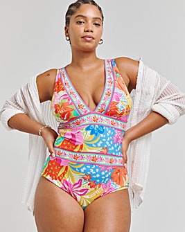 Figleaves Frida Non Wired Plunge Swimsuit