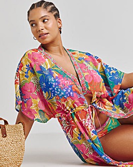 Figleaves Frida Maxi Beach Kaftan